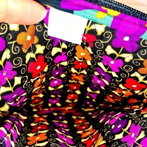 𝅺vera Bradley Va Va Bloom Mini Hipster Crossbody Wallet - Picture 8 of 16